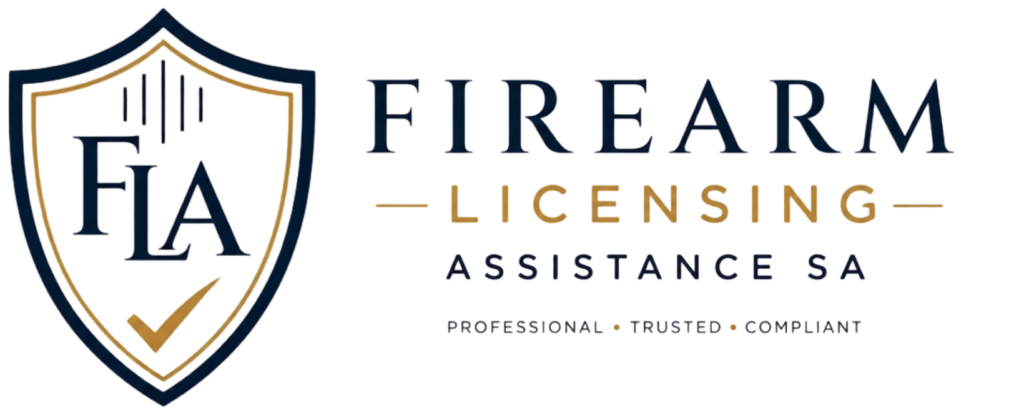 Client receiving administrative help with a firearm licence renewal