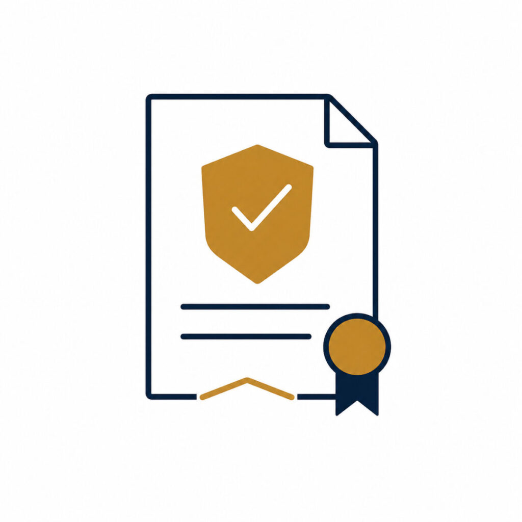Consultant assisting a client with firearm licence application documents in George