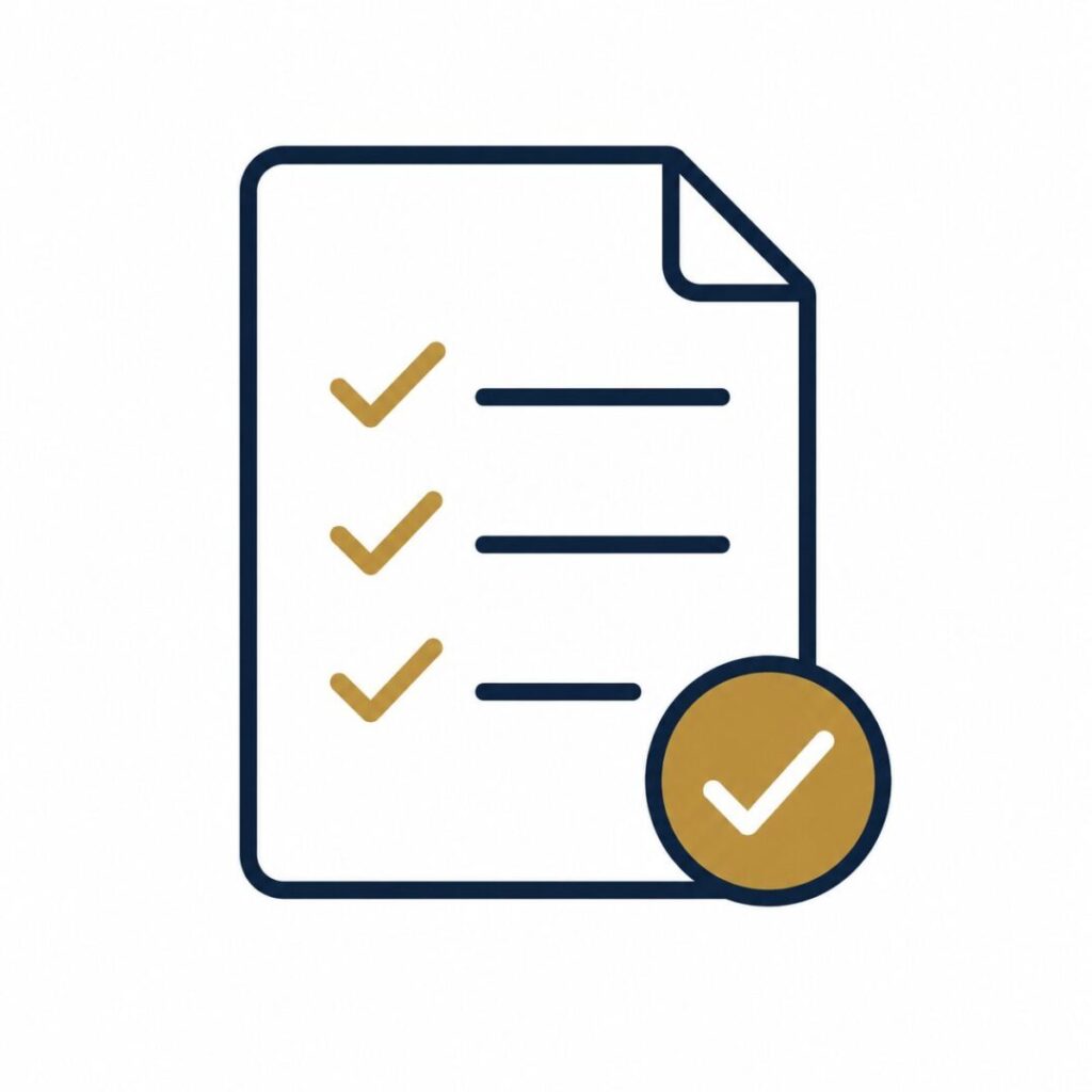 Consultant assisting a client with firearm licence application documents in George