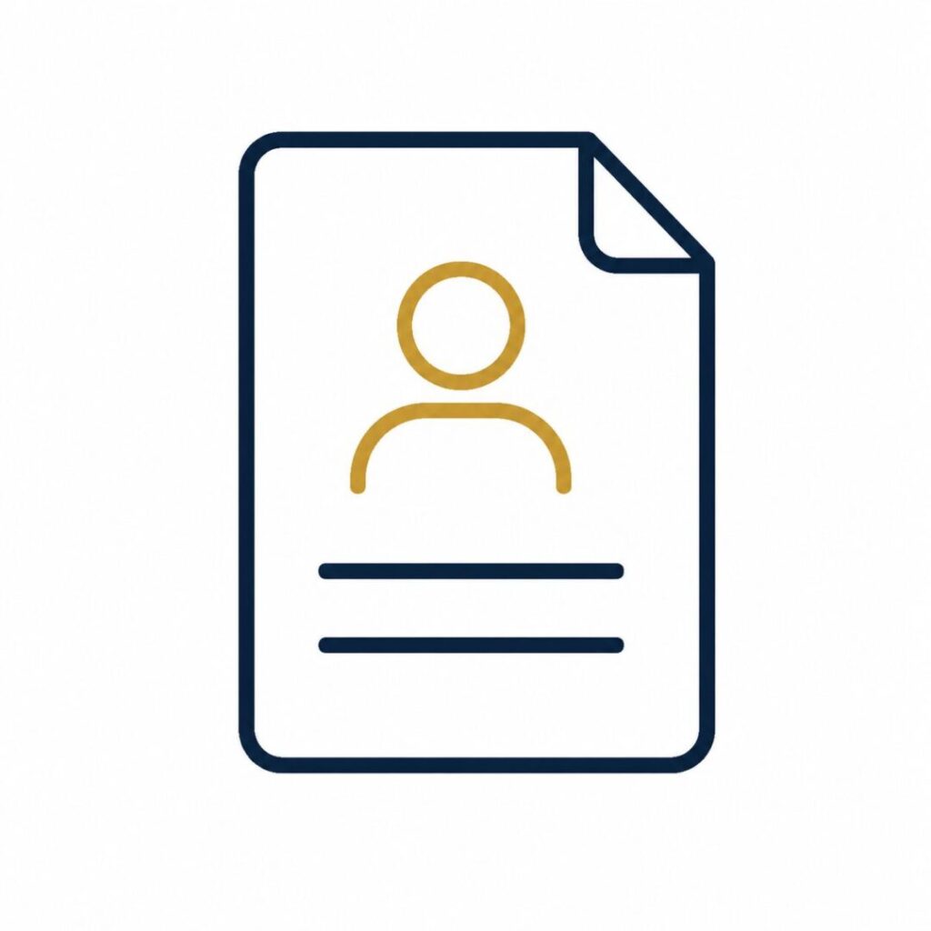 Consultant assisting a client with firearm licence application documents in George